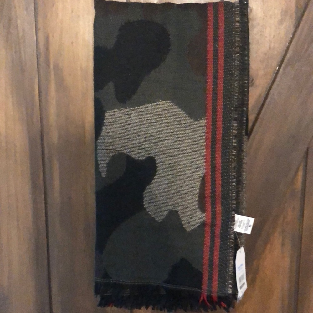 Camo Blanket Scarf by Time and Tru